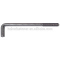 Hot Galvanizing L Hook Bolt M62-m72, carbon steel L type wedge ahchor